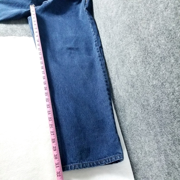 Kirkland signature Jeans Men's Straight Relaxed size 44×32 Blue - Picture 7 of 9